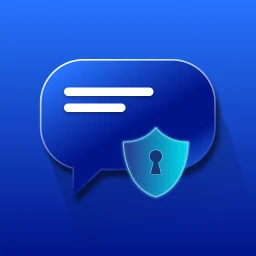 Ícone de Mensagens: SMS e Chat Privado